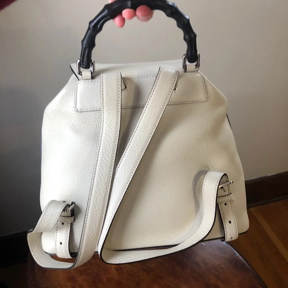 Gucci Bamboo Leather Backpack NWT